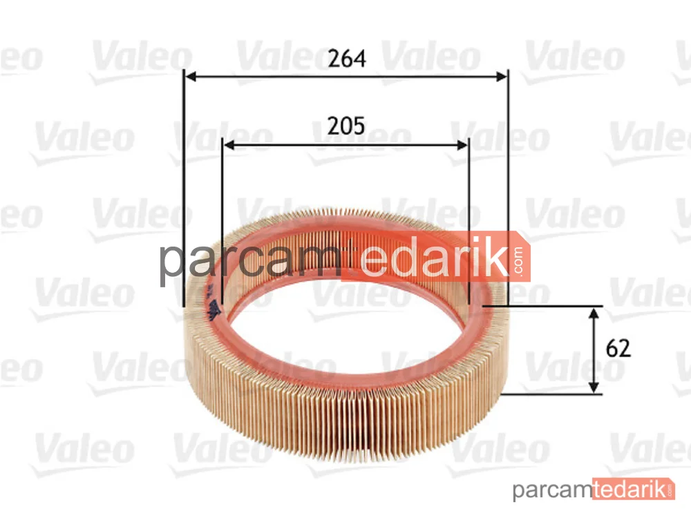 Hava Filtresi — Renault Clio I, Renault 11, Renault 21 - 585607